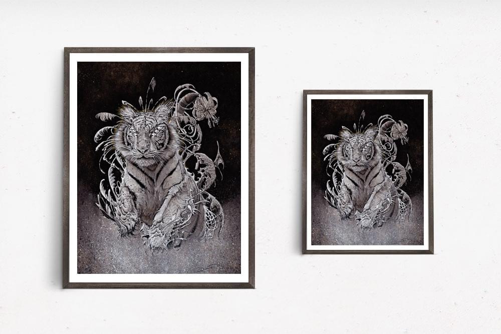 Madame Tiger Lily art print