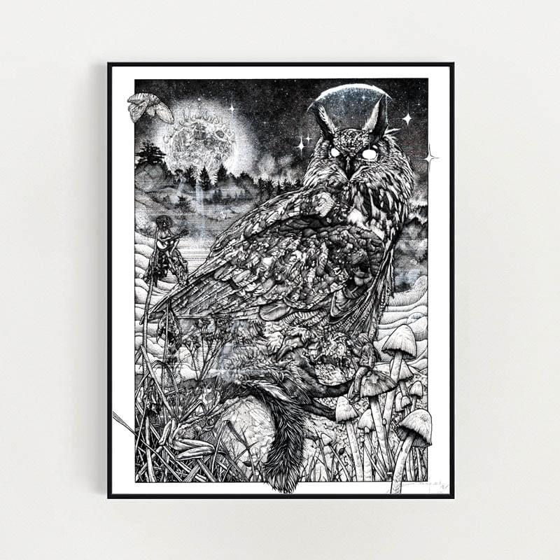 Nature's redemption art print