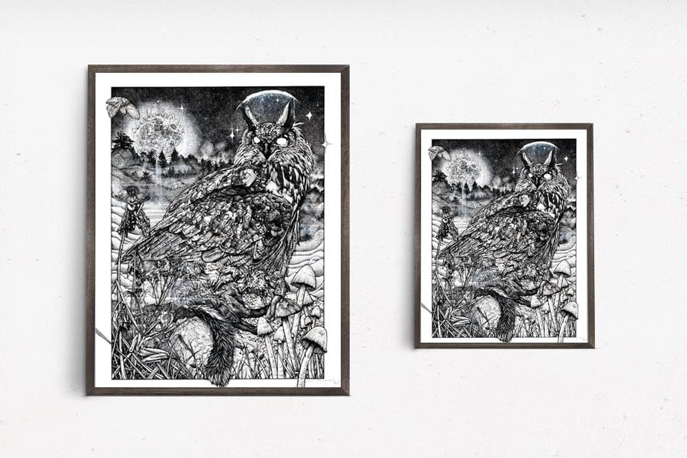 alex dakos art print